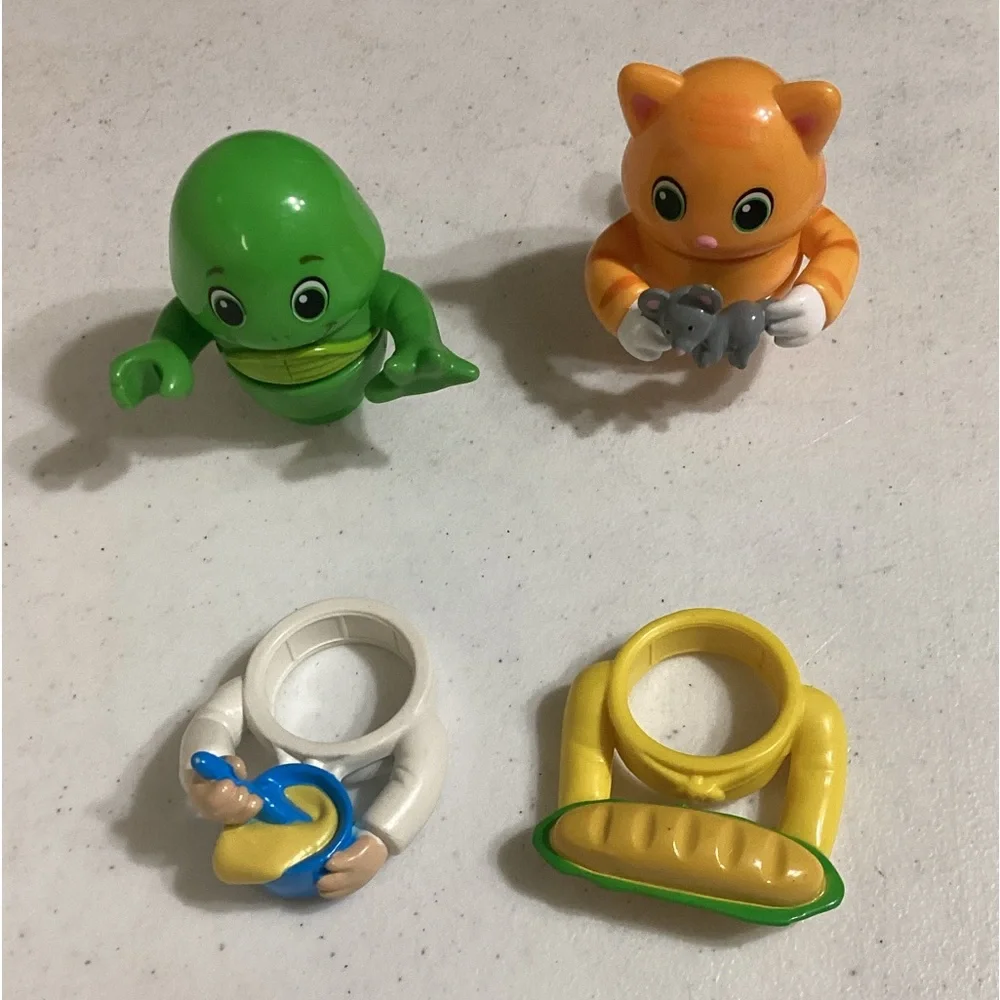Pop Up Pals Set Of‎ 2 Cat And Turtle With Alternate Arms